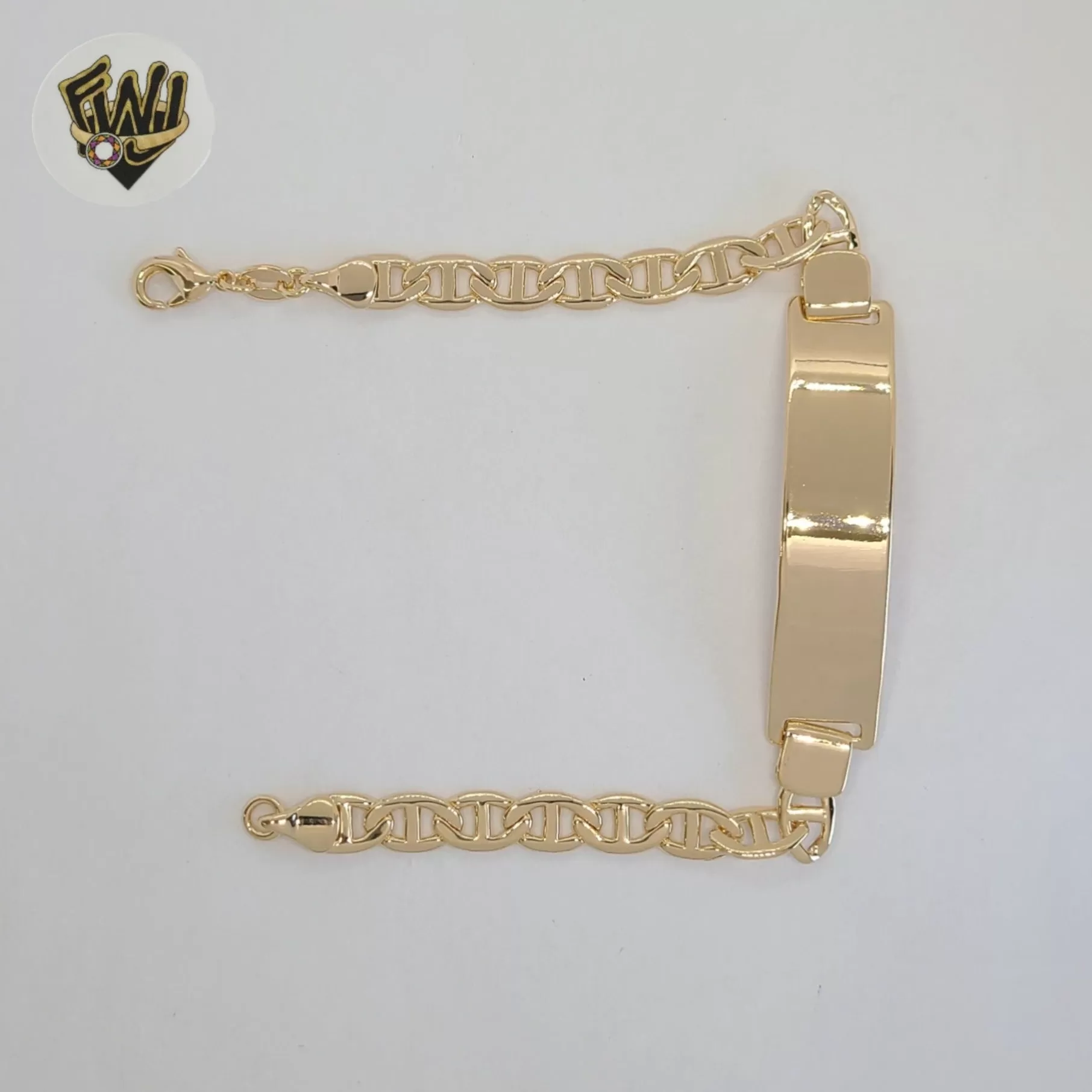 (1-60070) Gold Laminate - 6.5mm Mariner Link Men Bracelet - 8.5 - BGF