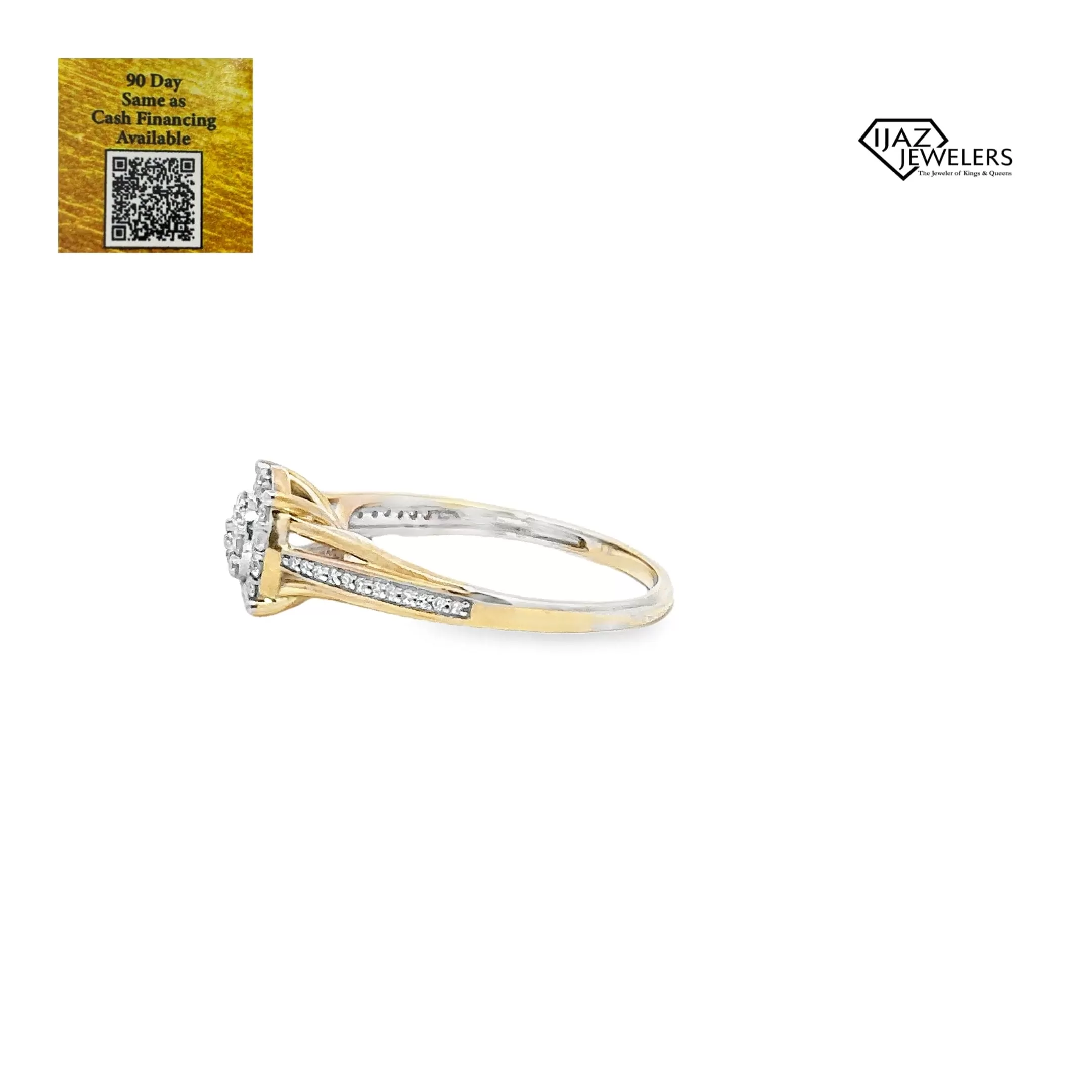 10K Gold 0.25 CTW Diamond Ladies Ring