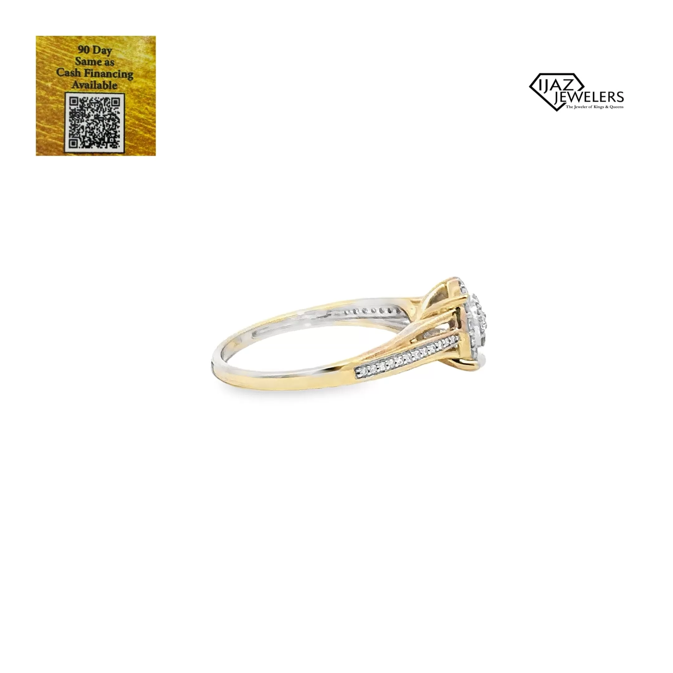 10K Gold 0.25 CTW Diamond Ladies Ring