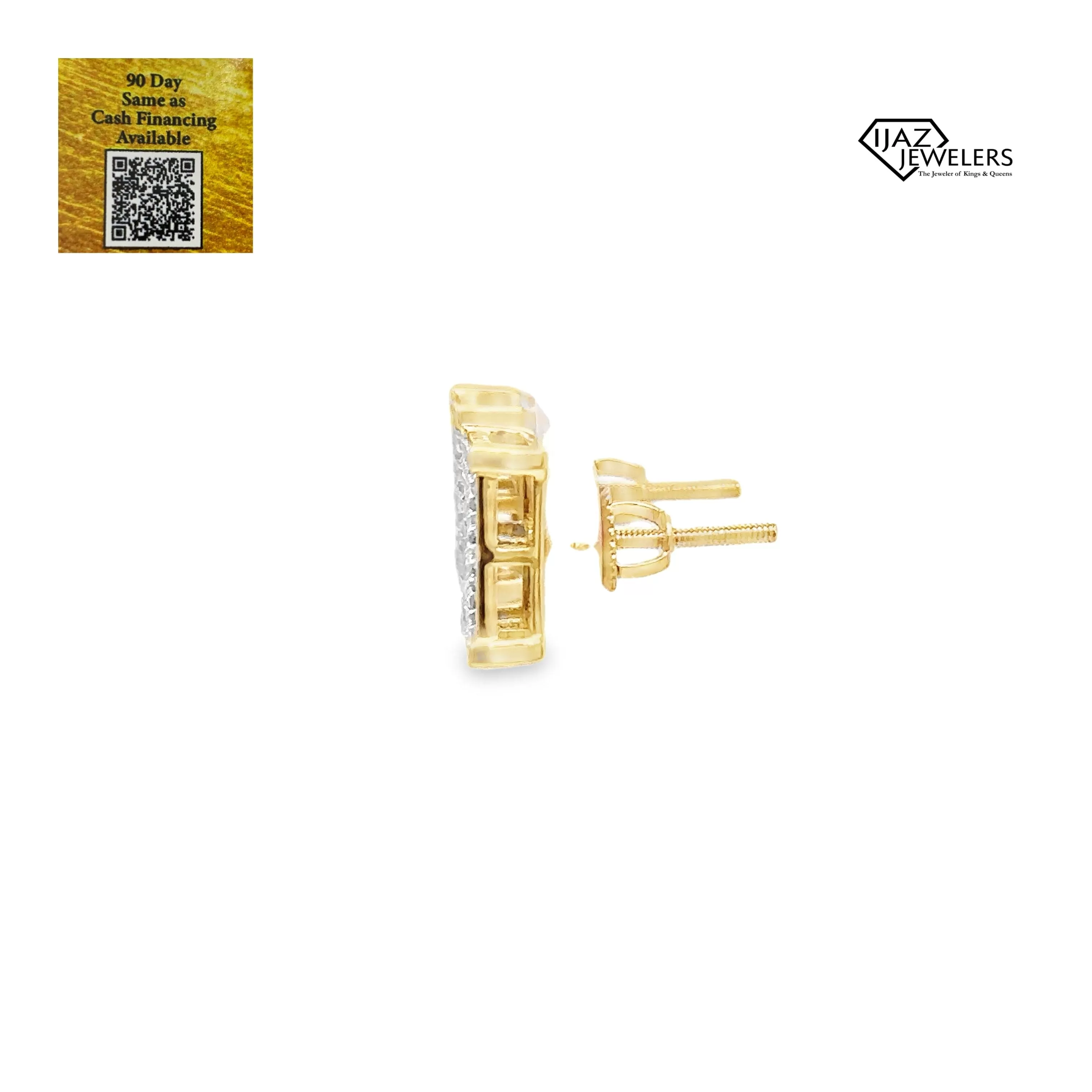 10K Gold 0.30 CTW Diamond Earrings