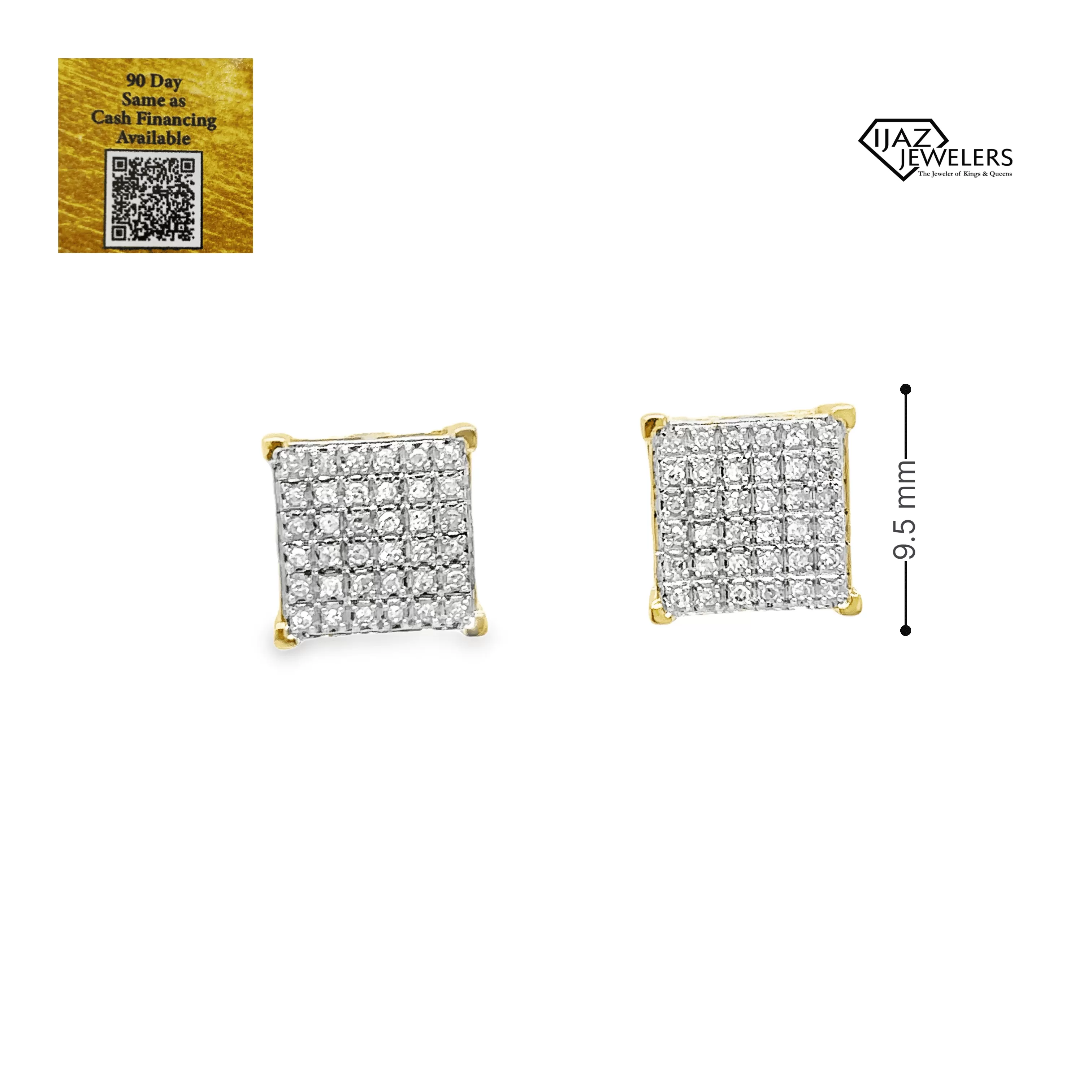 10K Gold 0.30 CTW Diamond Earrings