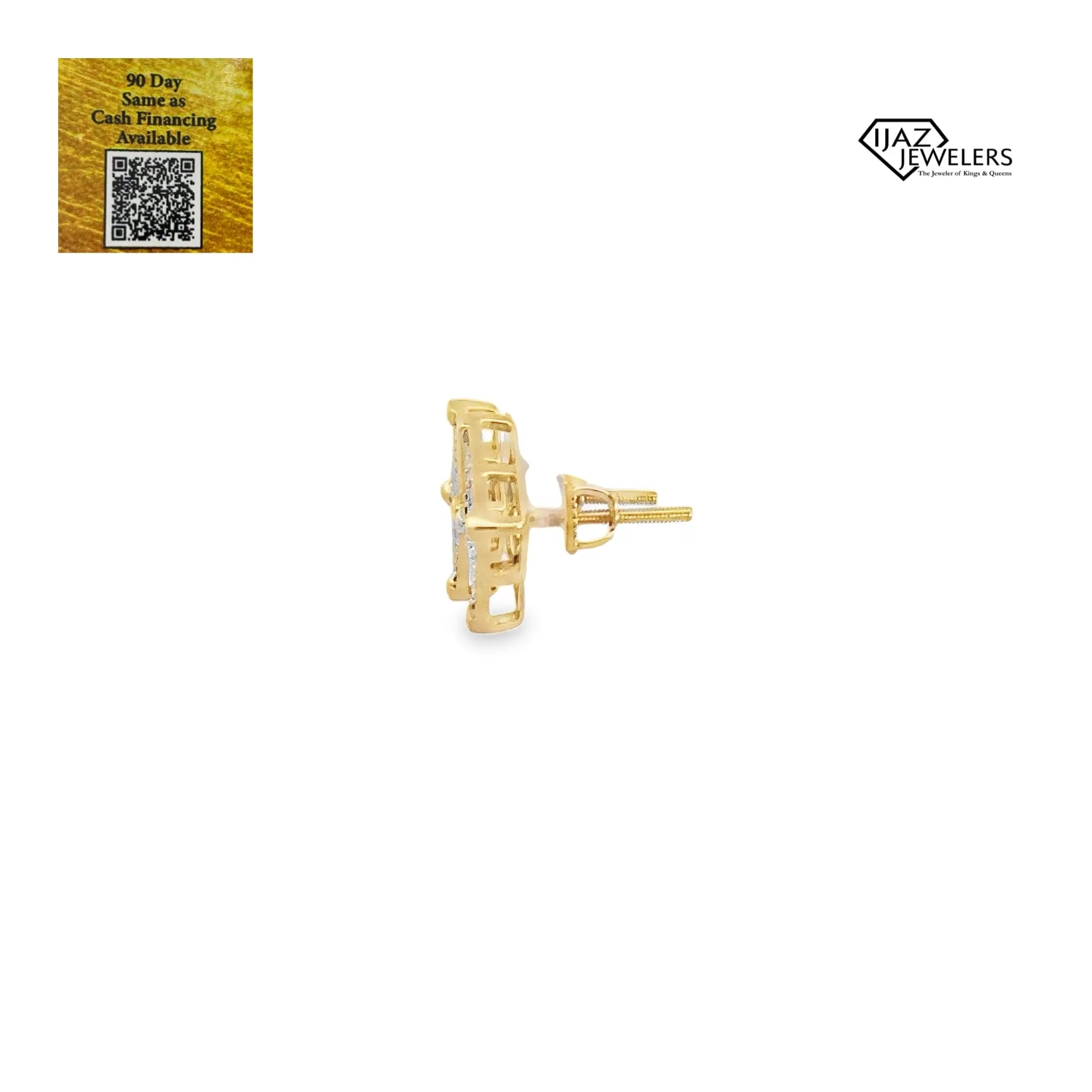 10K Gold 0.62 CTW Diamond Earrings