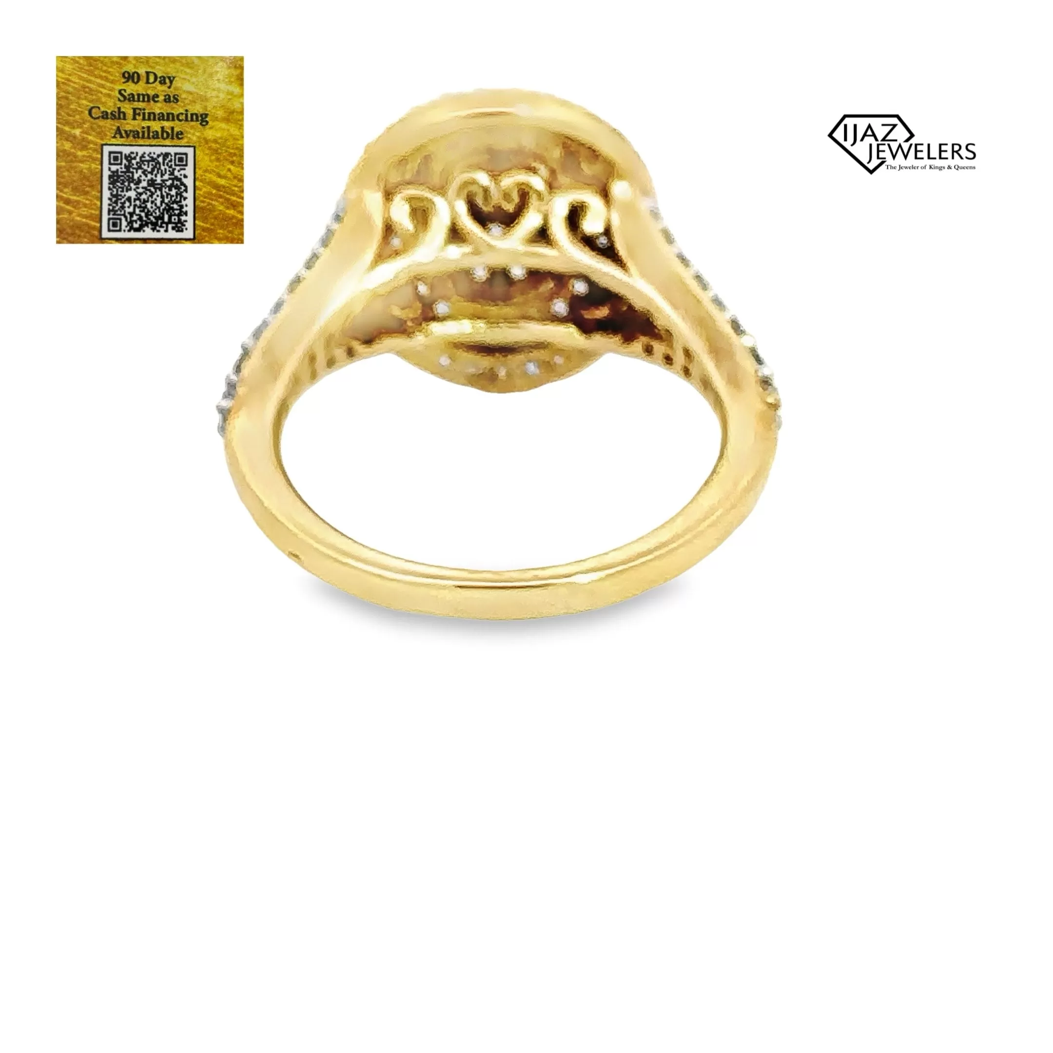 10K Gold 1.01 CTW Diamond Ring