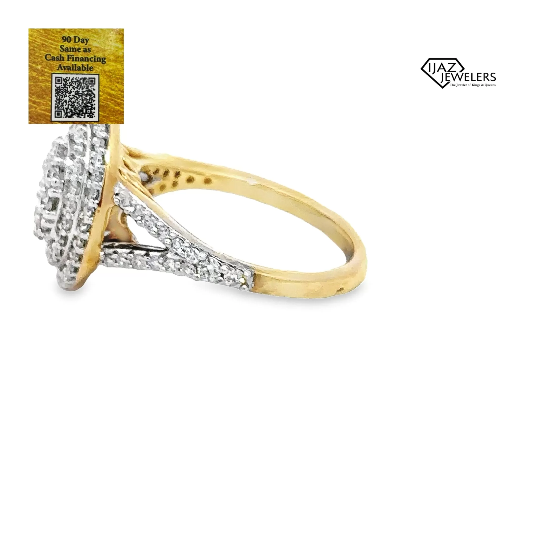 10K Gold 1.01 CTW Diamond Ring