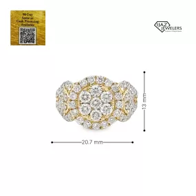 10K Gold 2.07 CTW Diamond Ladies Ring