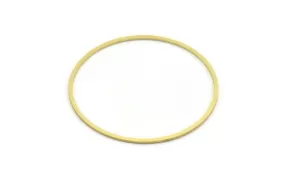 52mm Circle Connectors - 10 Raw Brass Circle Connectors (52x1.3x1mm) A6095