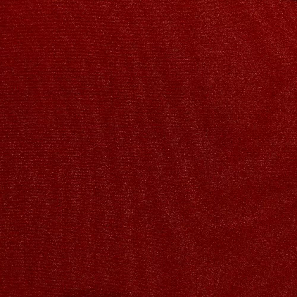 6 x 6 Fashion Fabric Swatch - Stretch Euro Tricot  4-Way - Red