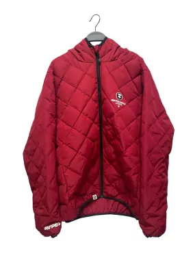 AAPE BY A BATHING APE/Puffer Jkt/XL/Red/Polyester/AAPDNM7472XXH/AAPDNM7472XXH