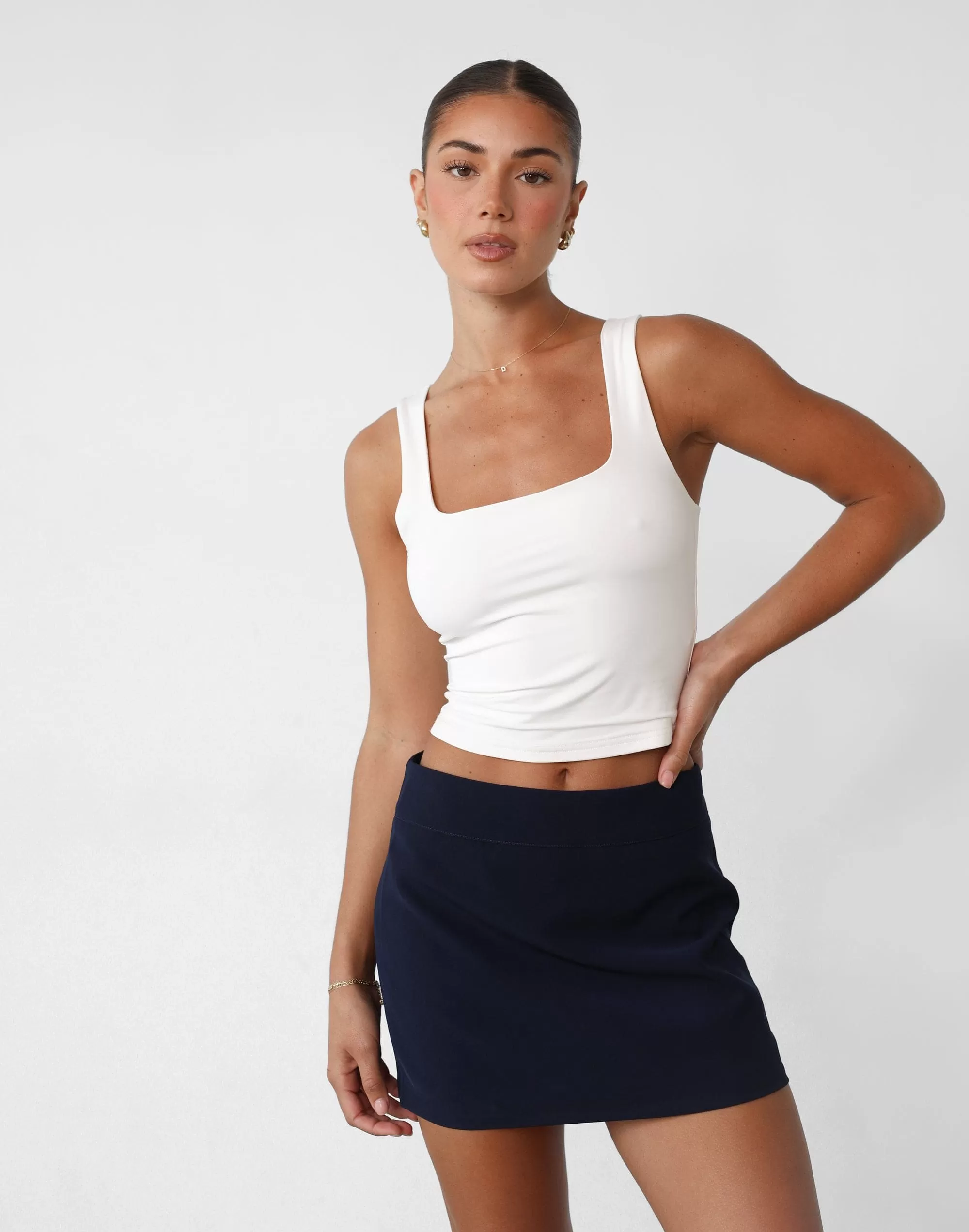 Ashwood Mini Skirt (Navy)