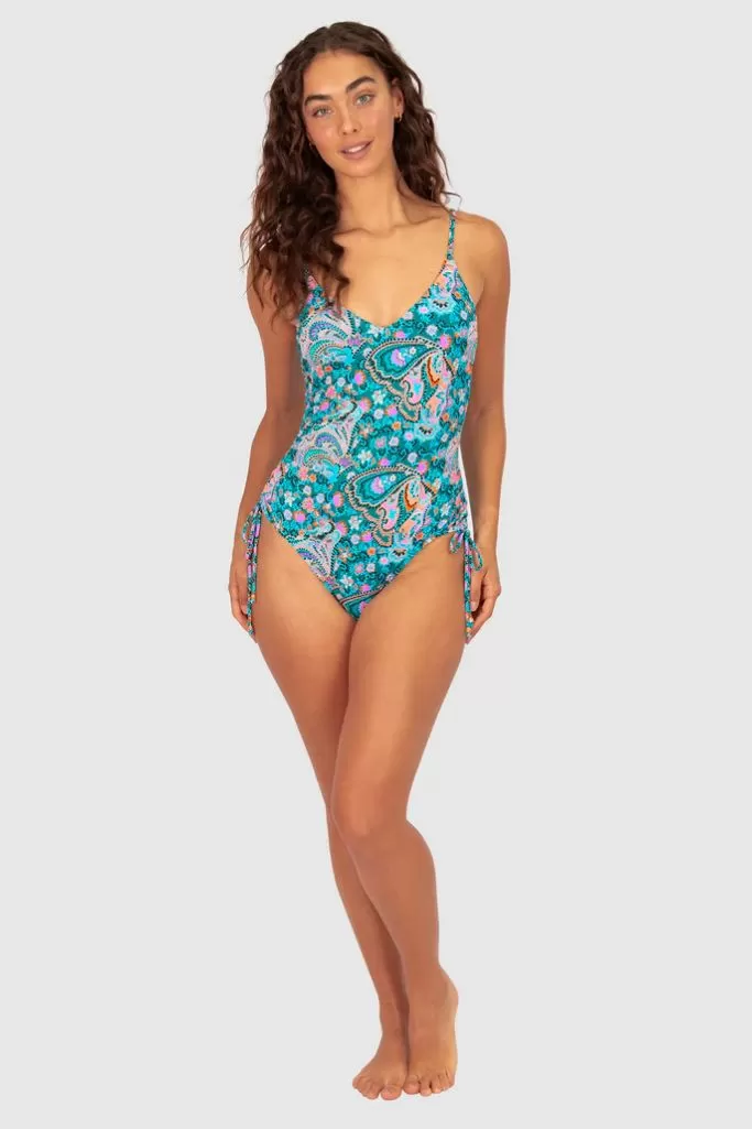 Baku Ruched One Piece - South Beach