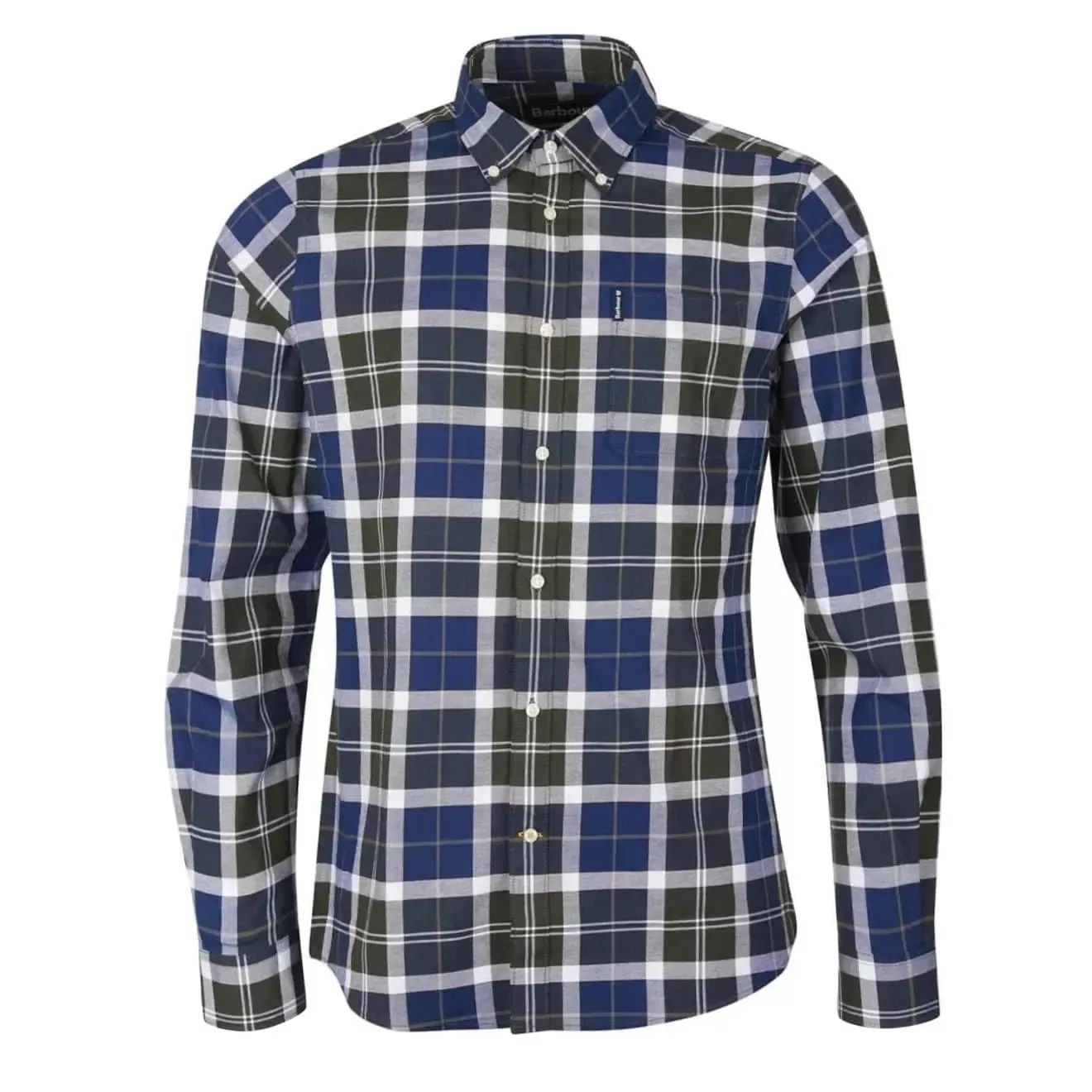 Barbour Tartan 11 Tailored Fit Shirt Sage