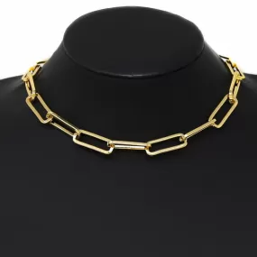 Basic Chain Short Necklace