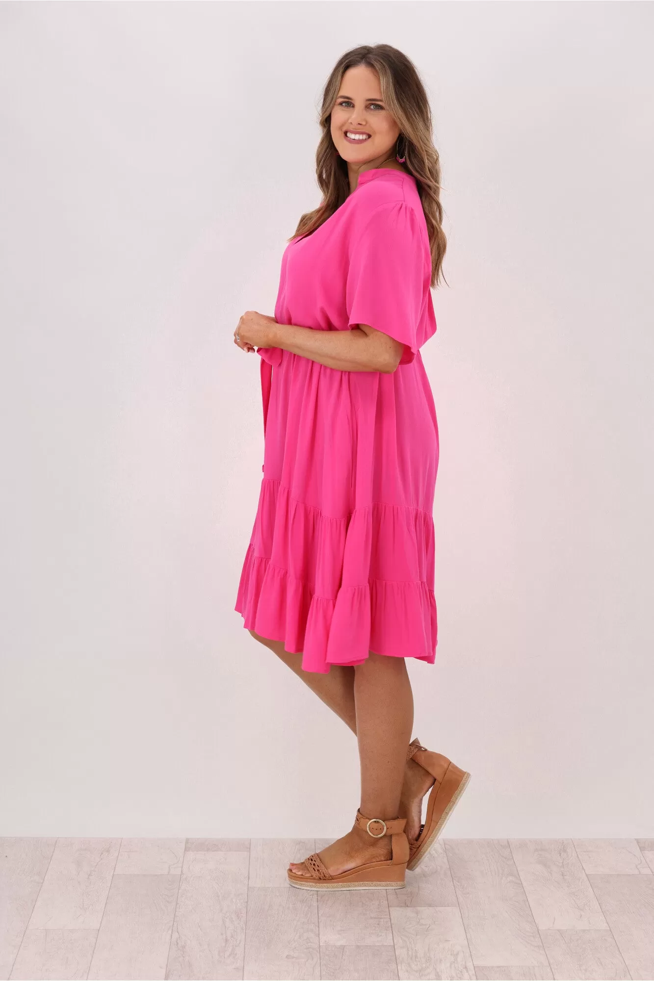 Betty Basics Port Douglas Dress French Rose