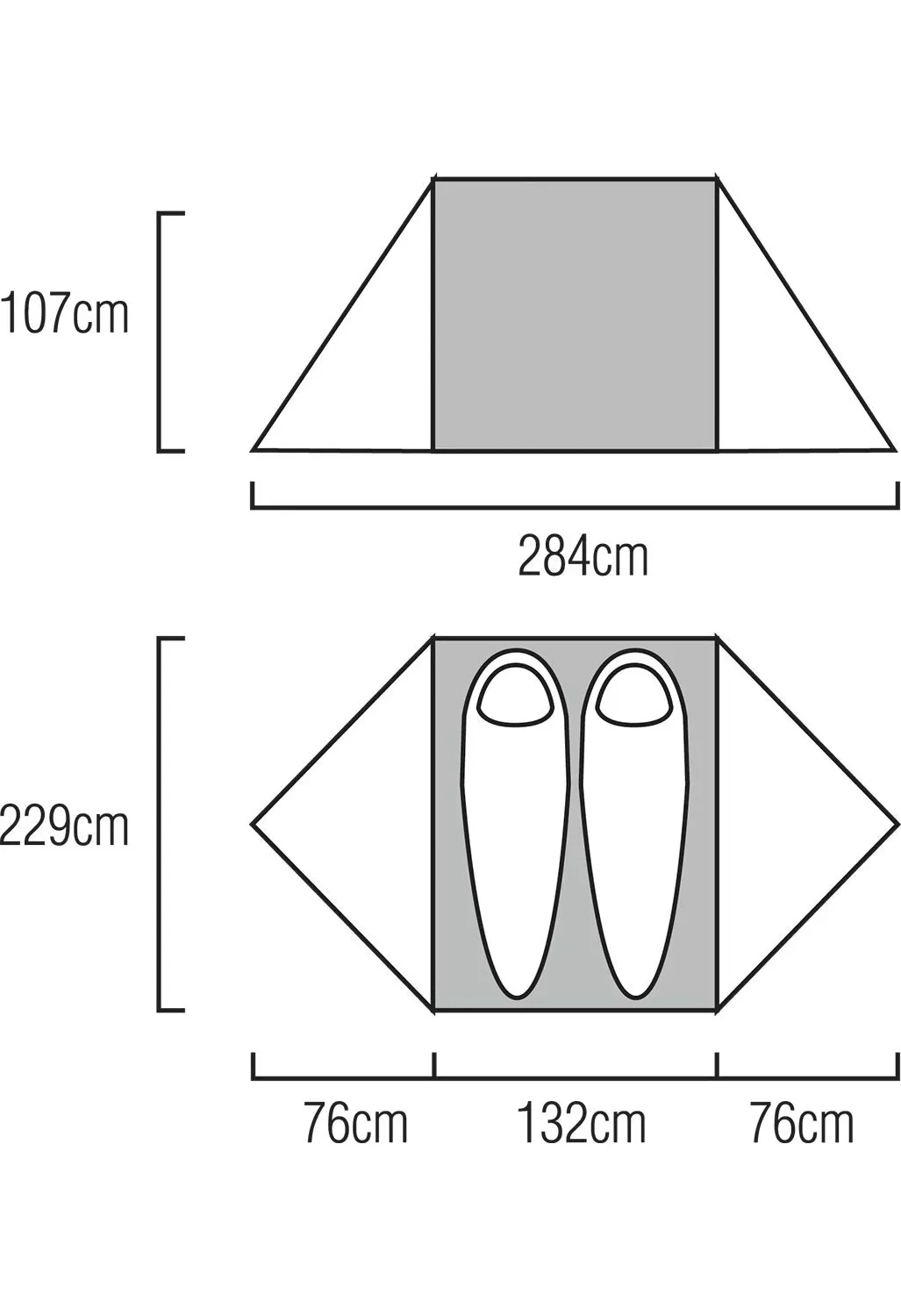 Big Agnes Blacktail 2 Tent - Green