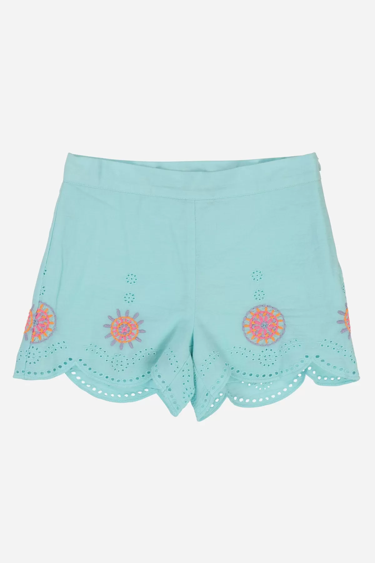 Billieblush Neon Eyelet Girls Shorts