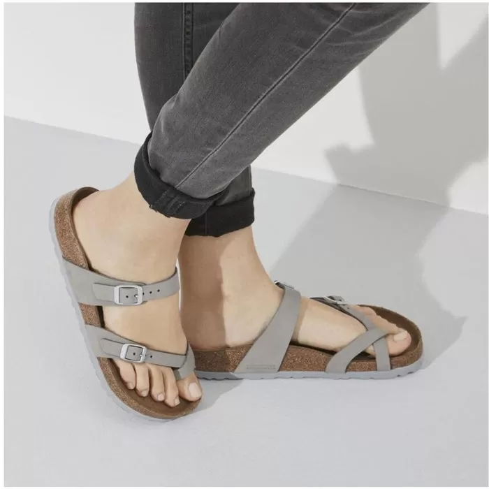 Birkenstock Mayari Leather Dove Gray