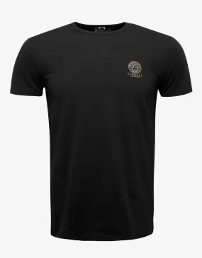 Black Stretch Cotton T-Shirt