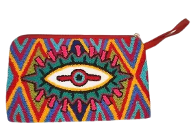 Blakely Handmade Wayuu Punch-needle Clutch