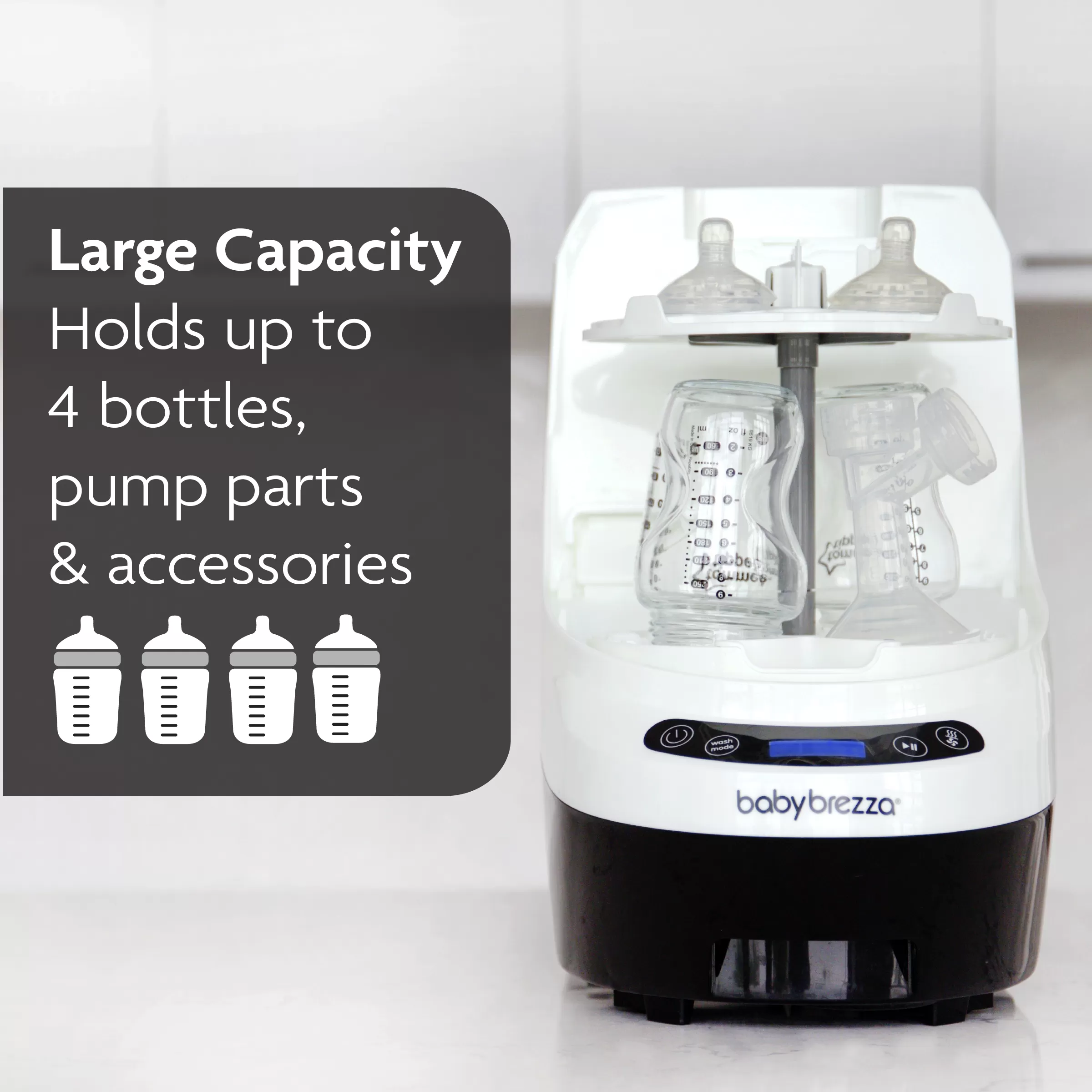 Bottle Washer Pro - All In One Washer, Sterilizer, Dryer