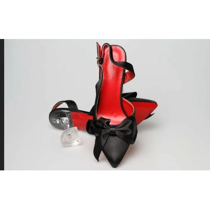 Bow Satin High Heel