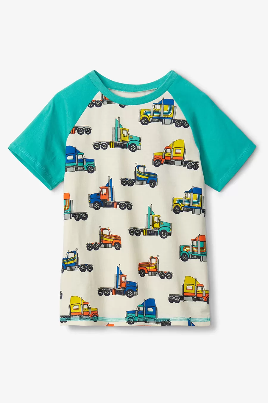 Boys Shirt Hatley Retro Rigs Raglan