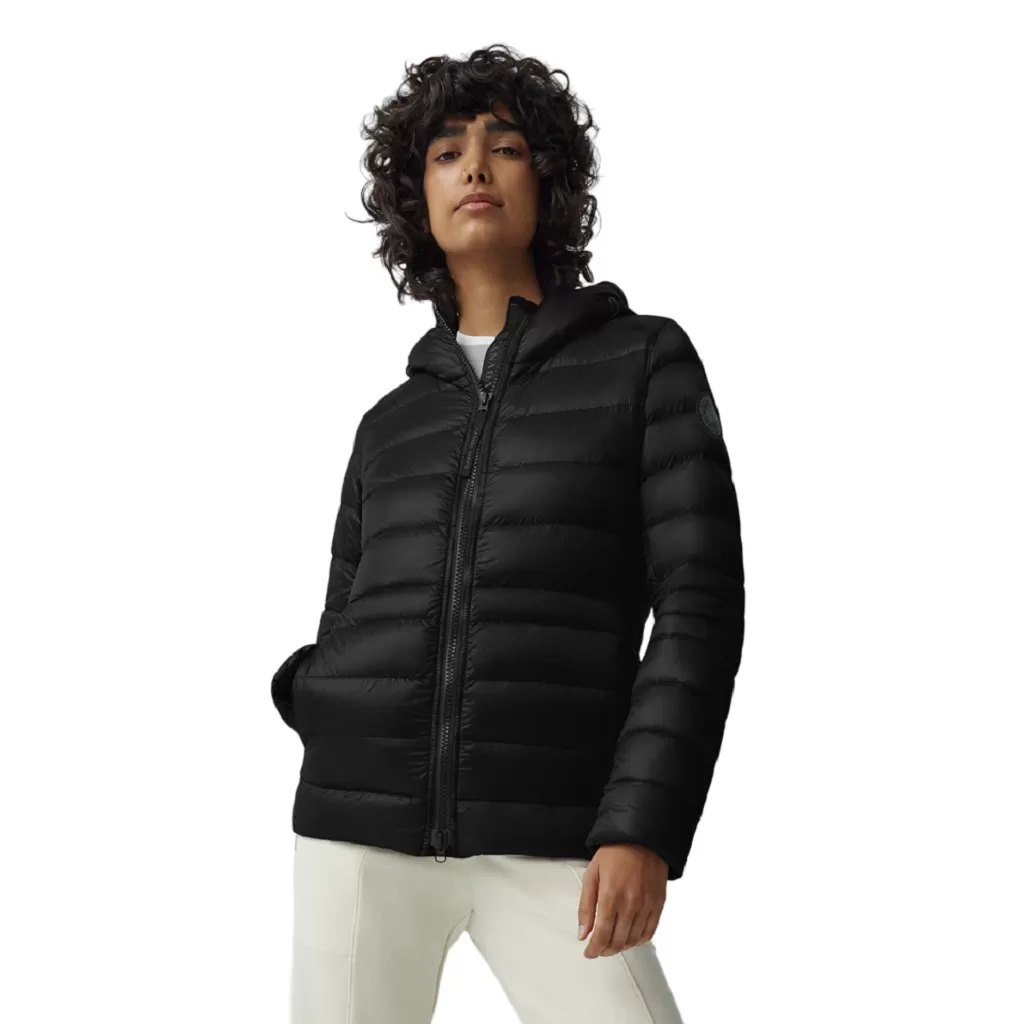 Canada Goose Women's Cypress Hoody- Black Disc