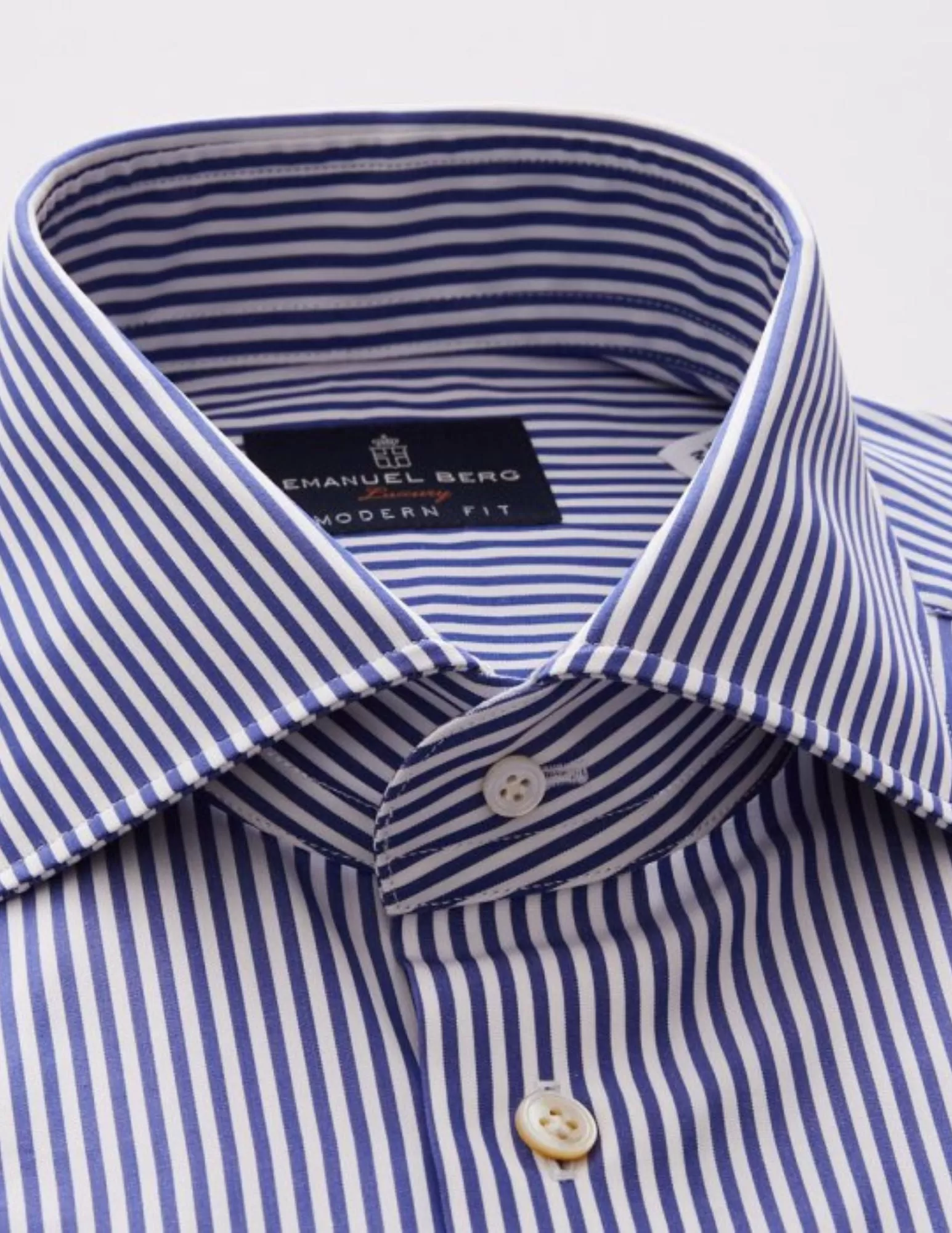 Cannes Navy Blue Striped Shirt