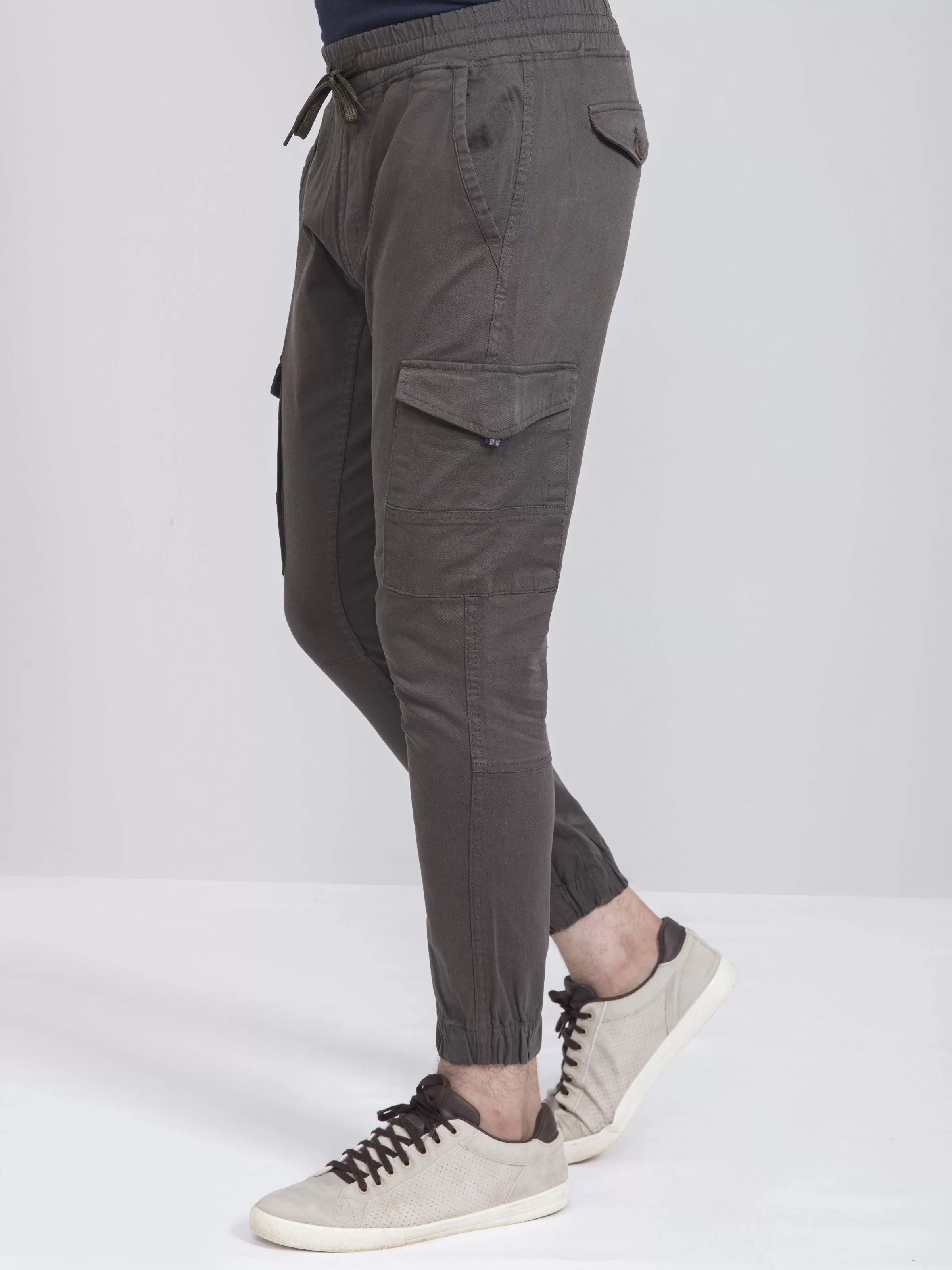 CARGO JOGGAR DARK GREEN TROUSER