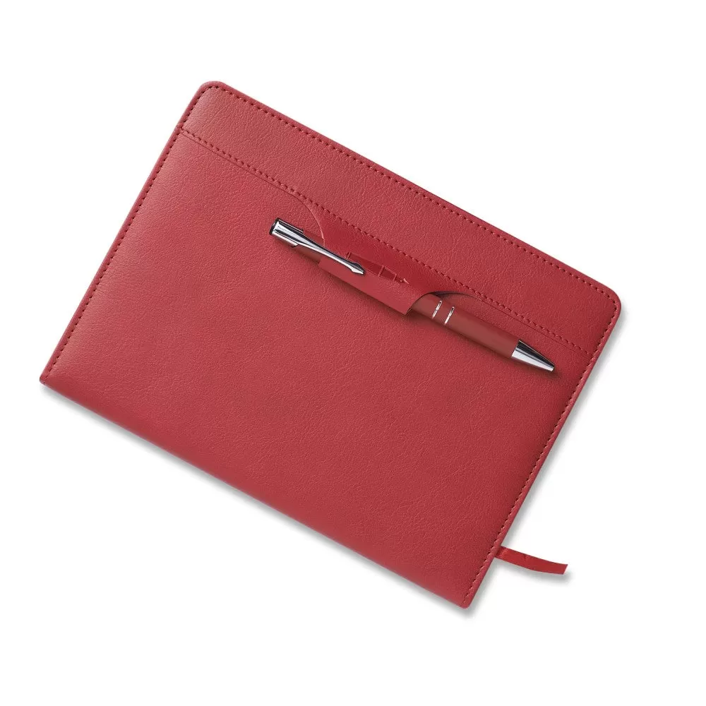 Carlton London Rapid Red Pen with Matching Diary - A Dynamic Duo of Style and Functionality