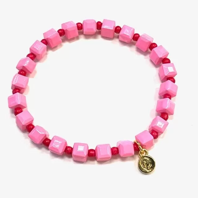 Caryn Lawn Scotti Bracelet in Pink