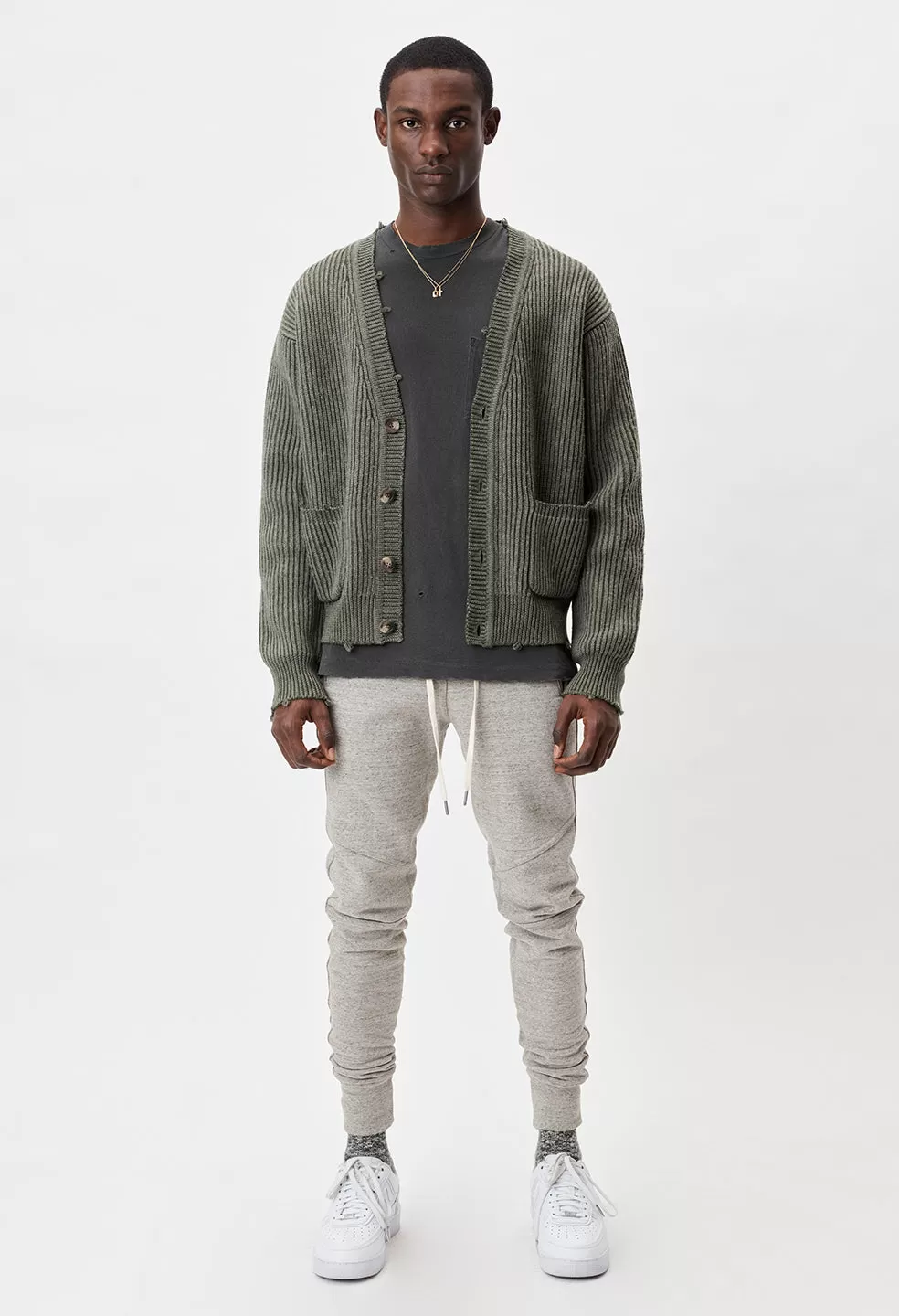 Cashmere Fleece Escobar Sweatpants / Heather Oatmeal