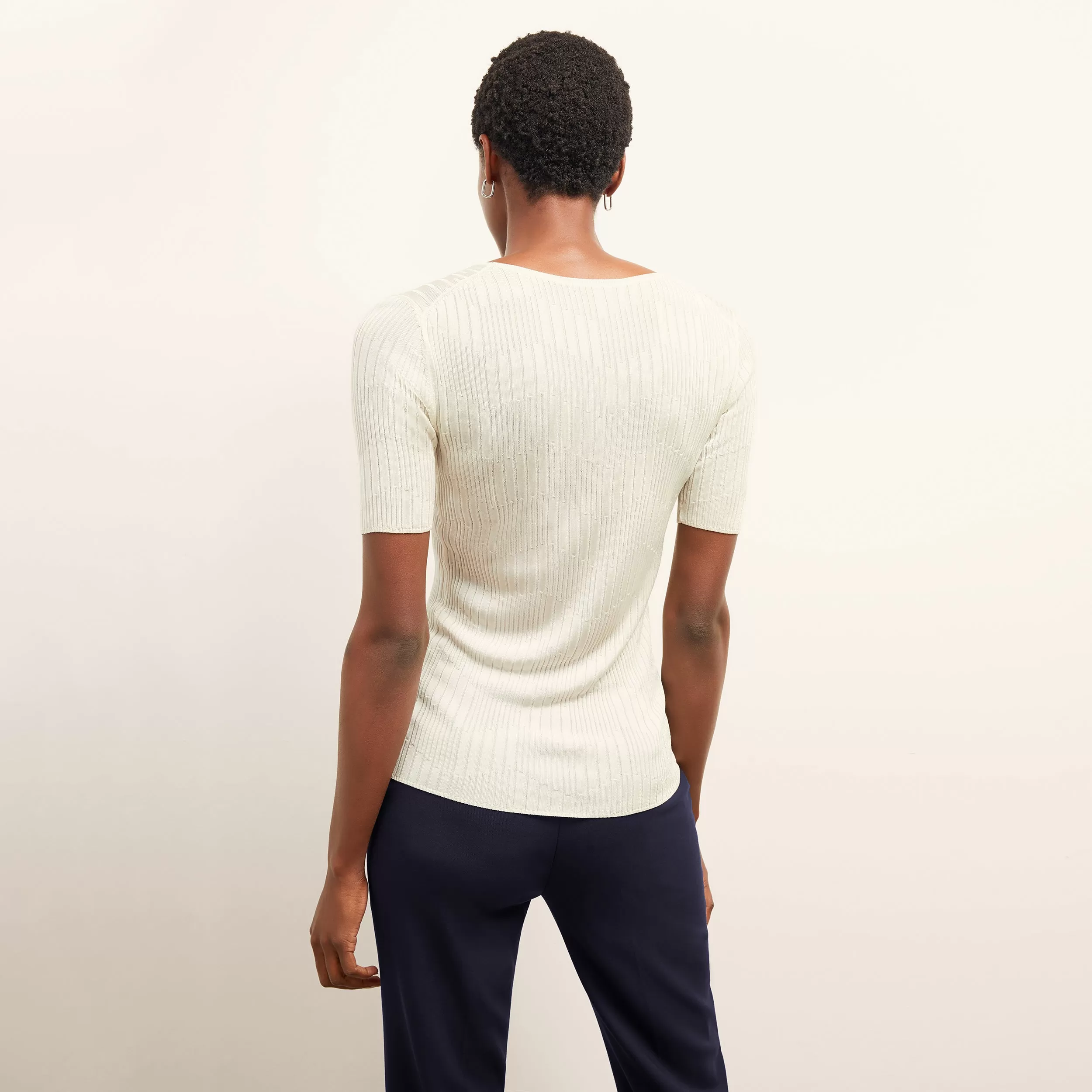 Charli Top - Cascade Knit :: Ivory