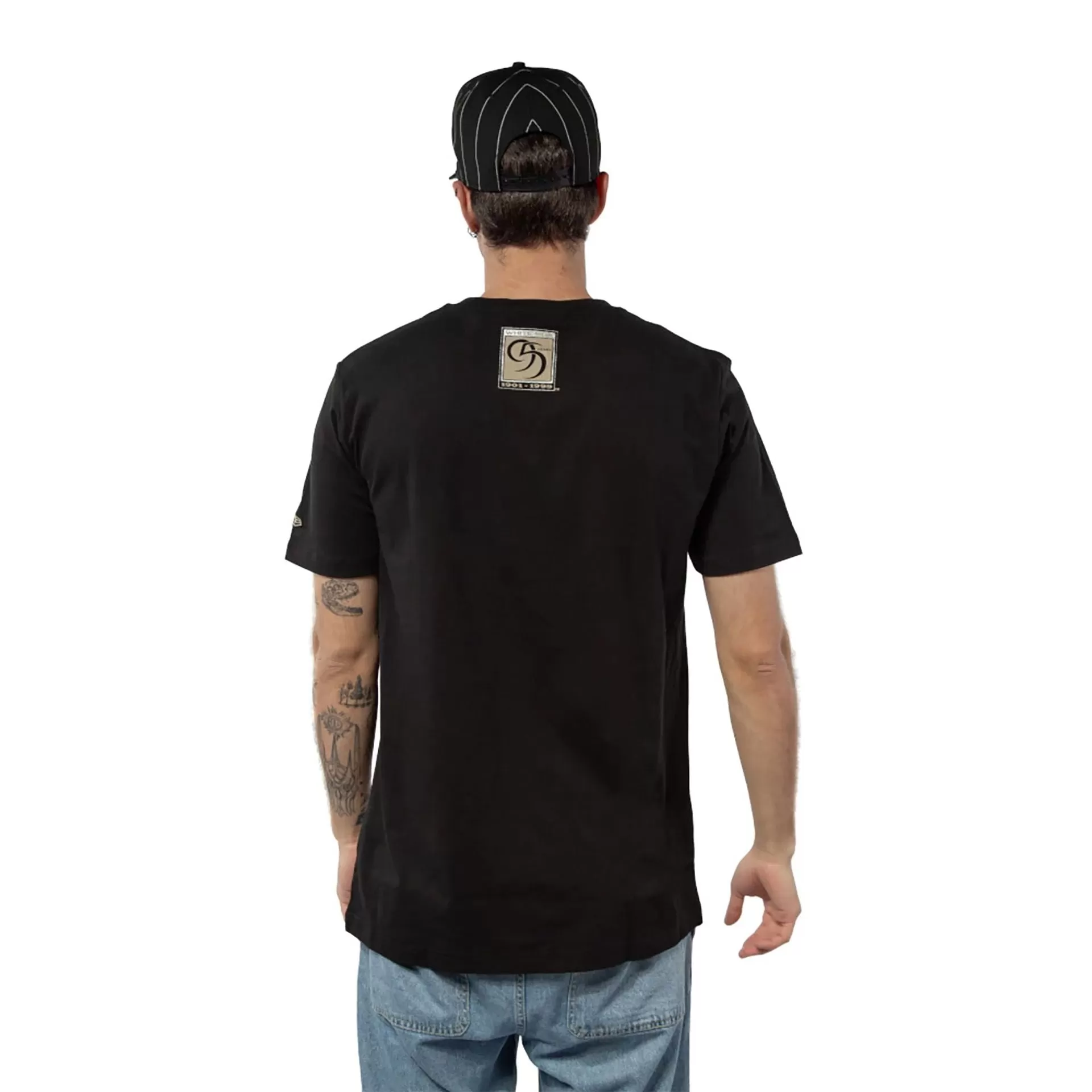 Chicago White Sox Gold Leaf Black T-Shirt