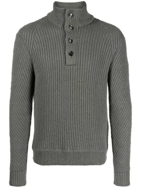 Chunky Ribbed Cotton Jumper