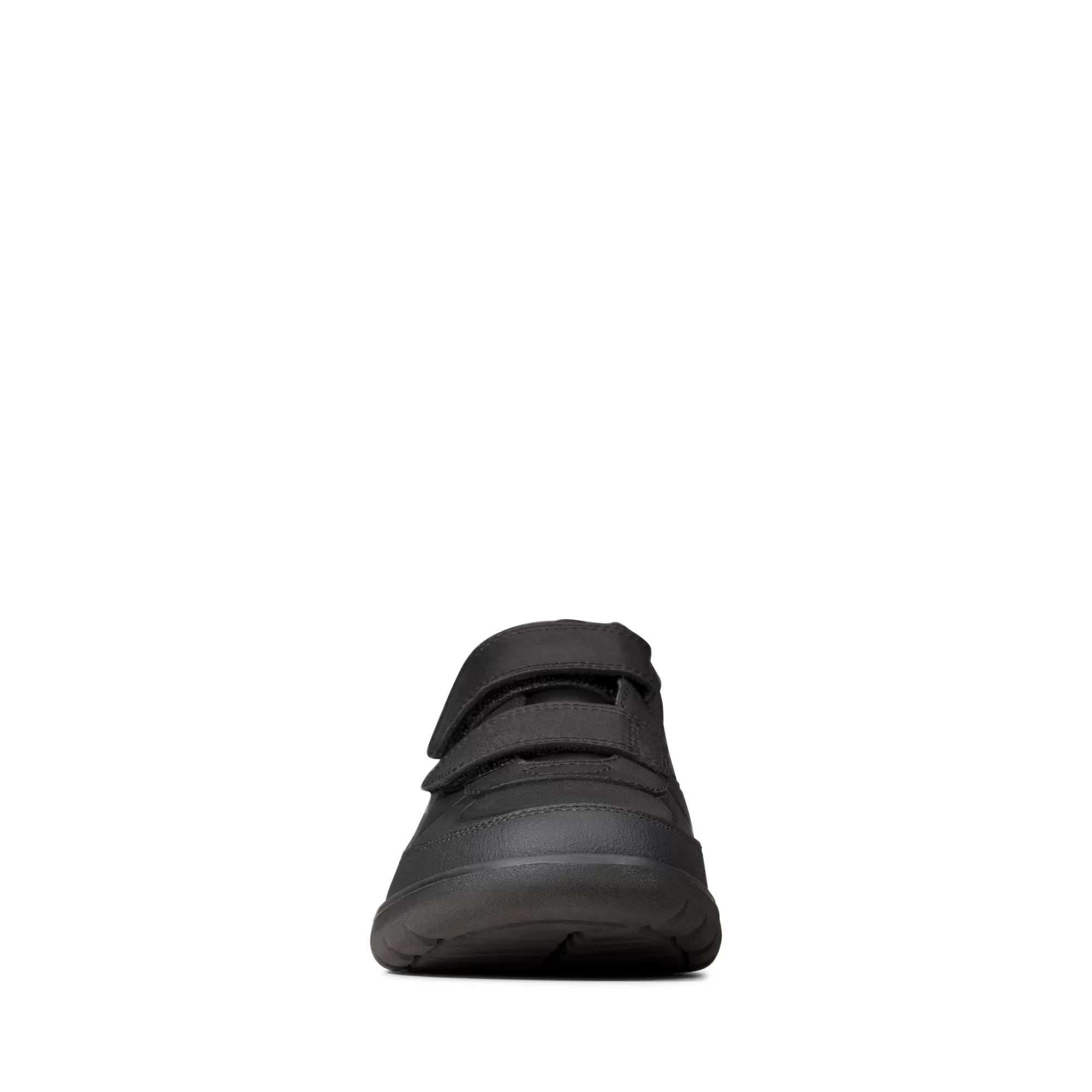 Clarks Scape Flare Black Leather - Extra Wide Width