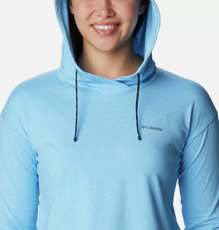 Columbia Sun Trek Hooded Pullover-BLUE