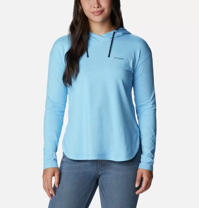 Columbia Sun Trek Hooded Pullover-BLUE