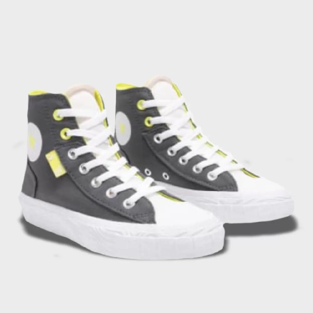 Converse Mens Chuck Taylor All Star Edge Glow Sneaker Grey/White _ 172696 _ Grey