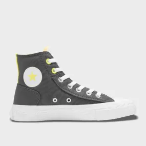 Converse Mens Chuck Taylor All Star Edge Glow Sneaker Grey/White _ 172696 _ Grey