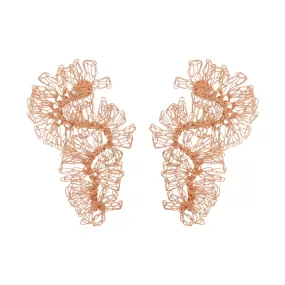 Crisantemo Long Earrings