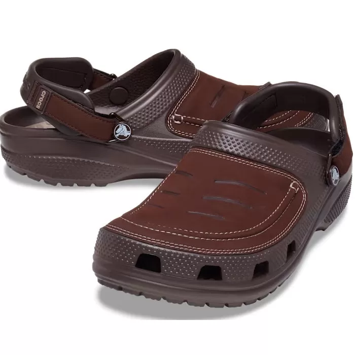 Crocs -Mens Yukon Vista II LR LiteRide Vegan Clog Brown