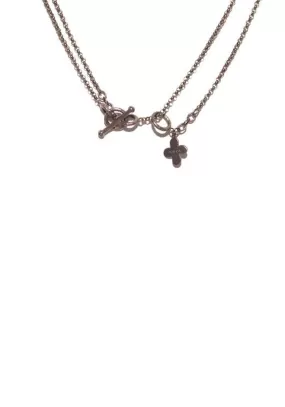 Cynthia Ann Bronze Rollo Chain Necklace | 32"