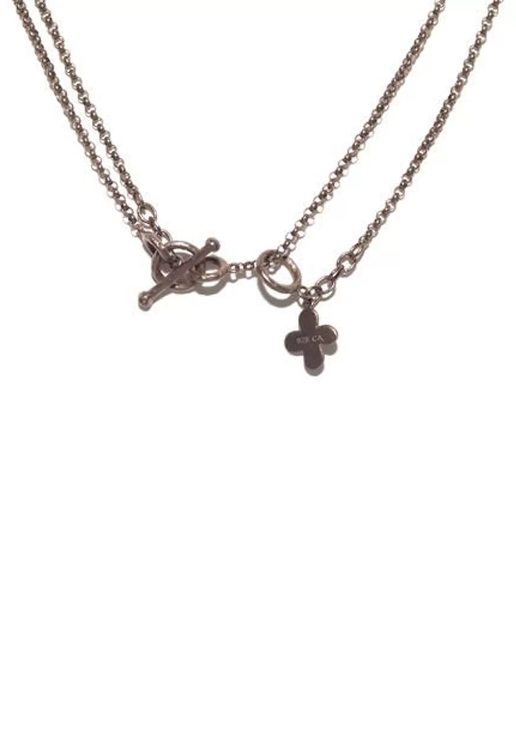 Cynthia Ann Bronze Rollo Chain Necklace | 32"