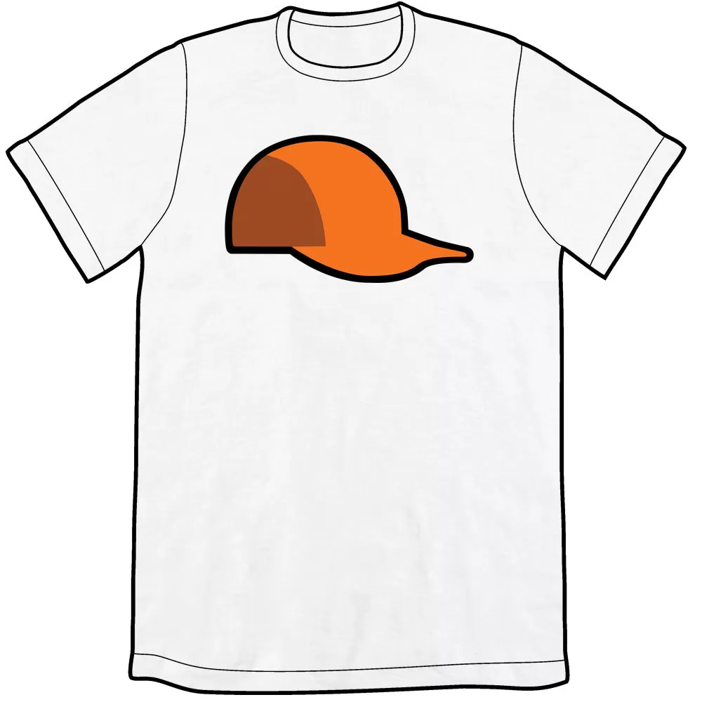 Dirk's Orange Hat Shirt