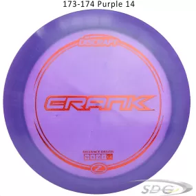 Discraft Z Line Crank Disc Golf Distance Driver