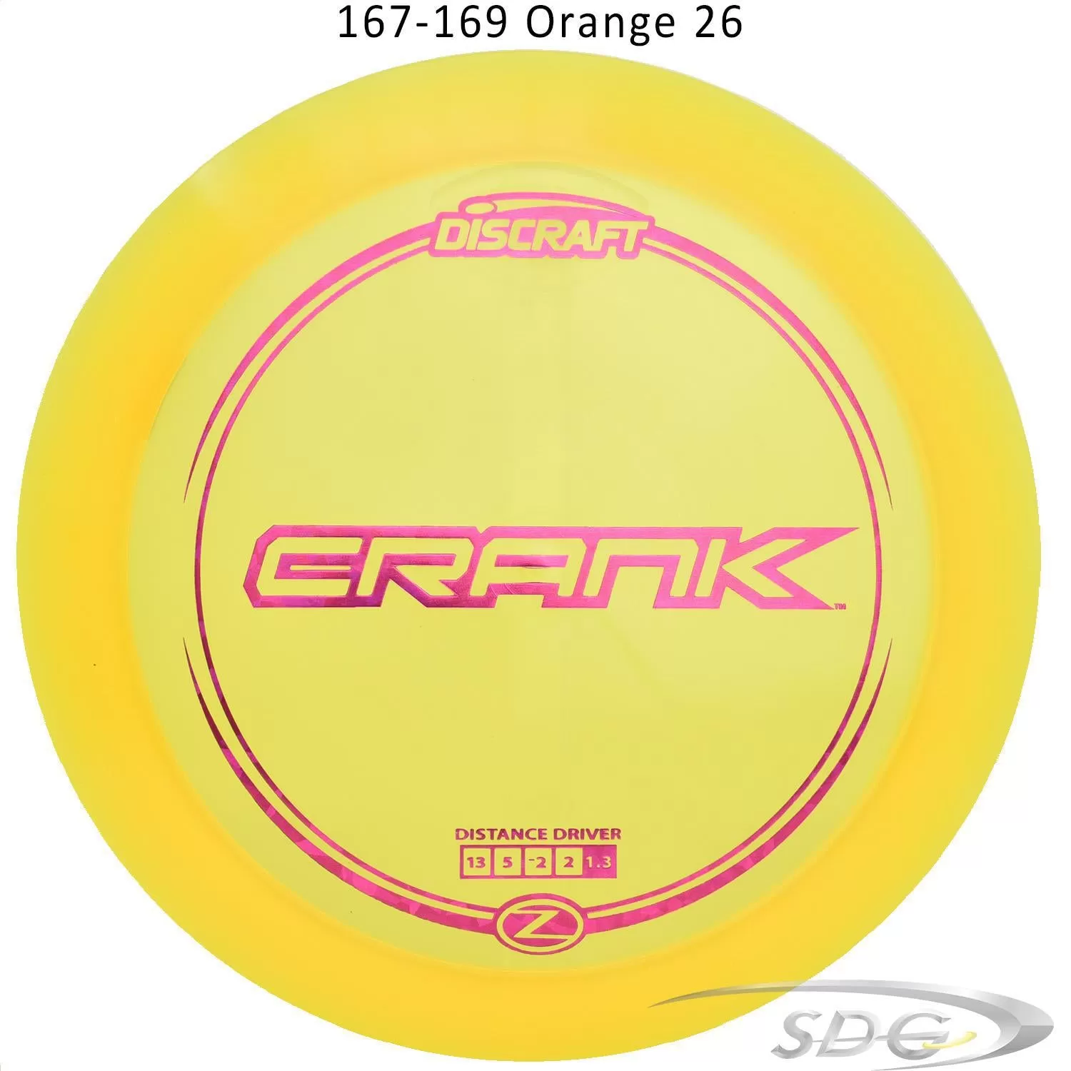 Discraft Z Line Crank Disc Golf Distance Driver