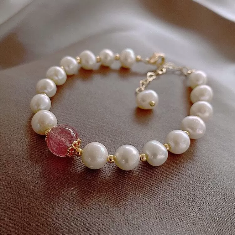 Elegance Freshwater Pearl Bracelet