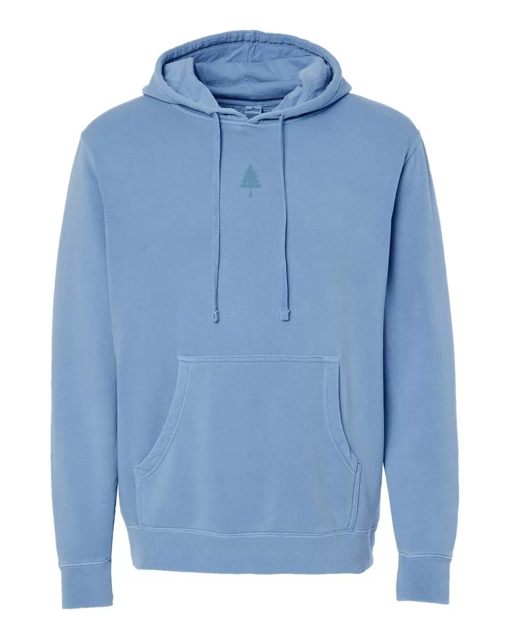 Embroidered 4EVERGREEN Pigment Hoodie