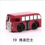 Emily Wood Train Magnetic Wooden Trains Model Car Toy Compatible with Brio Brand Tracks Railway Locomotives Toys for Child