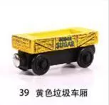 Emily Wood Train Magnetic Wooden Trains Model Car Toy Compatible with Brio Brand Tracks Railway Locomotives Toys for Child